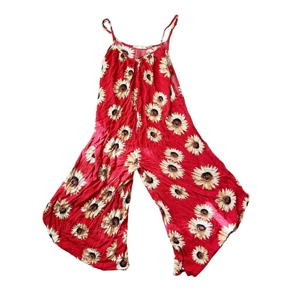 Hazel Boutique Sunflower Jumpsuit
